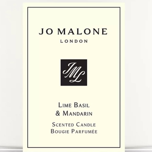 Jo Malone Lime Basil & Mandarin Candle Mini NEW NWOB - Picture 2 of 2